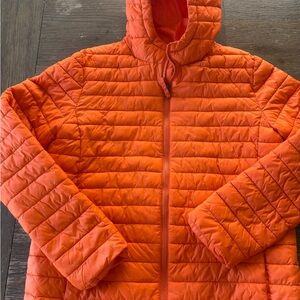 Lands' End Kids' Bright Orange Puffer Jacket